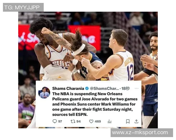 NBA官方宣布阿尔瓦拉多禁赛两场马威禁赛一场引发热议